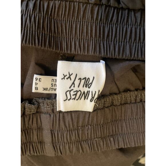 PRINCESS POLLY Wide Leg Cargo Pant Size 4 Utility Carpenter - Picture 5 of 7